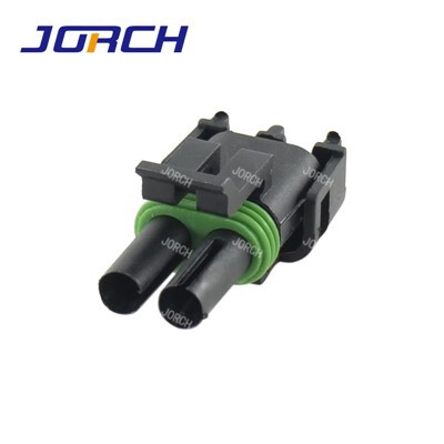 2-щифтов женски водоустойчив автоматичен конектор Weather Pack Конектор за кабелен сноп кула 12015792 DJ3021Y-2.5-21